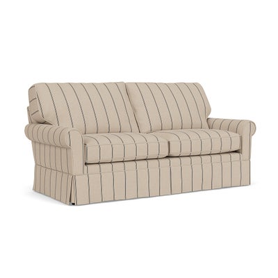 3 Seater - Charcoal - Compton Stripe