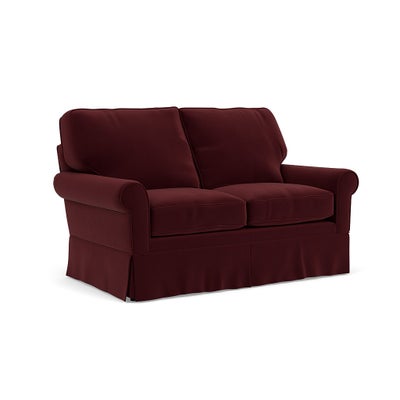 Large 2 Seater - Dark Rosehip - Matt Velvet
