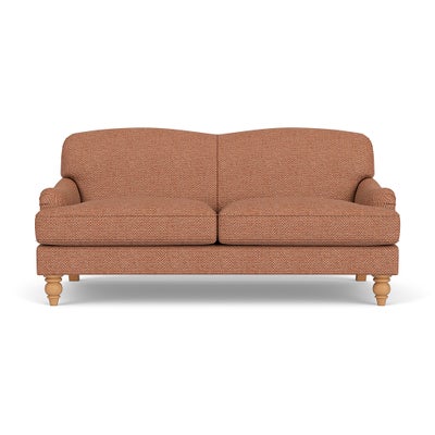 3 Seater - Brick - Herringbone Weave