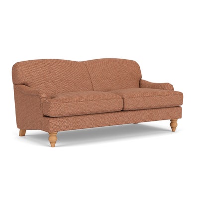 3 Seater - Brick - Herringbone Weave