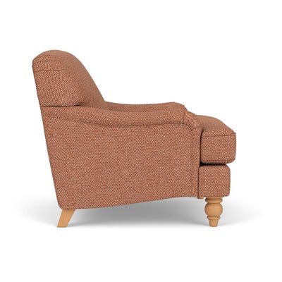 Armchair - Brick - Herringbone Weave