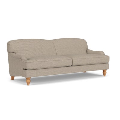 4 Seater - Natural - Herringbone Weave