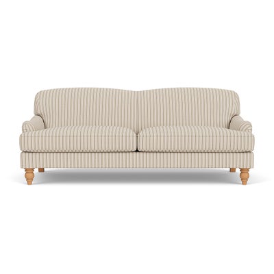 4 Seater Sofa - Sage - Kingham Stripe