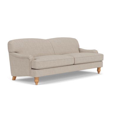 4 Seater - Natural - Luxury Italian Linen