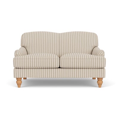 2 Seater Sofa - Sage - Kingham Stripe