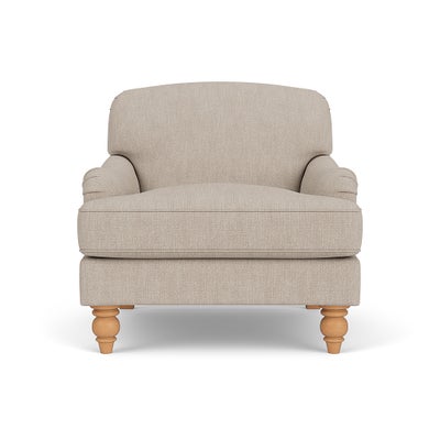 Armchair - Natural - Luxury Italian Linen