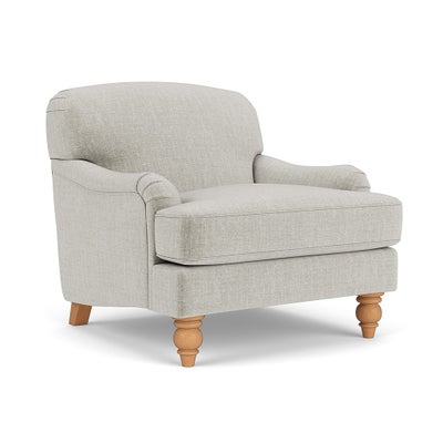 Armchair - Grey Mist - Eco Chenille