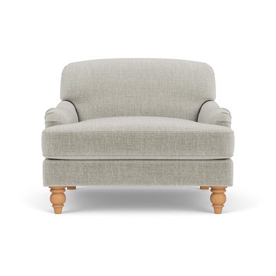 Love Seat - Grey Mist - Eco Chenille