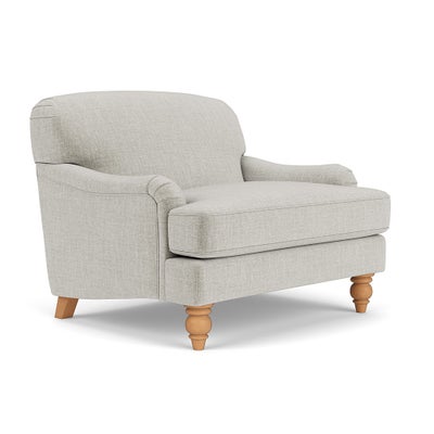 Love Seat - Grey Mist - Eco Chenille