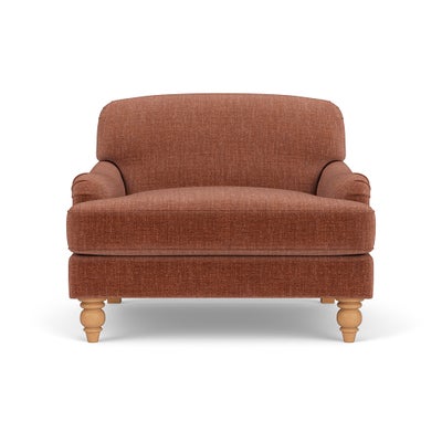 Love Seat - Cinnamon - Eco Chenille
