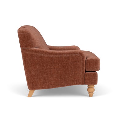 Love Seat - Cinnamon - Eco Chenille