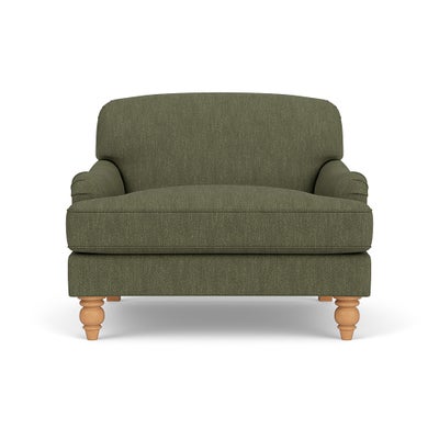 Love Seat - Fern - Luxury Italian Linen