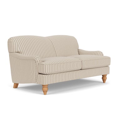 Large 2 Seater Sofa - Sage - Kingham Stripe