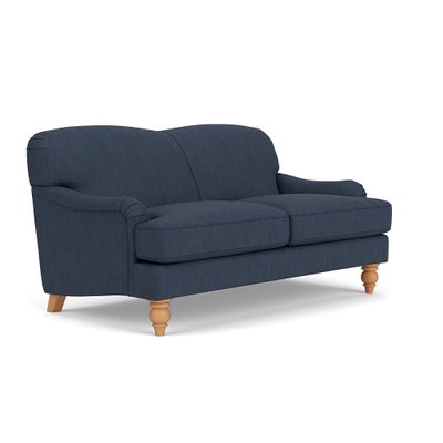 Large 2 Seater - Indigo - Luxury Italian Linen