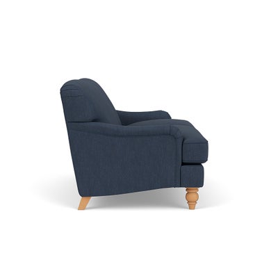 Large 2 Seater - Indigo - Luxury Italian Linen