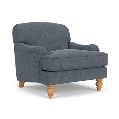 Armchair - Indigo - Rustic Weave