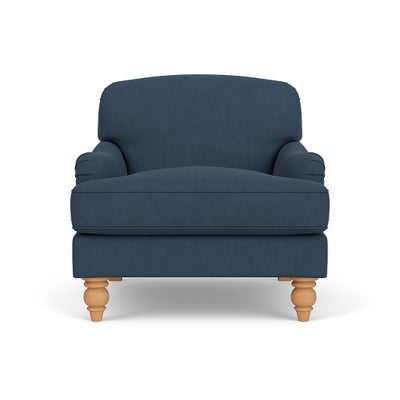 Armchair - Indigo - House Linen Mix
