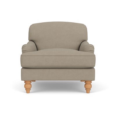 Armchair - Dove grey - House Linen Mix