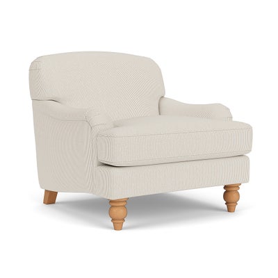 Armchair - Natural - Broadway Stripe