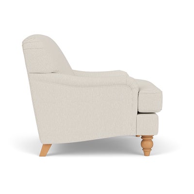 Armchair - Natural - Broadway Stripe