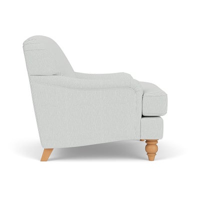 Armchair - Duck Egg - Broadway Stripe