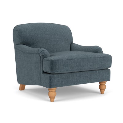 Armchair - Teal - Eco Chenille