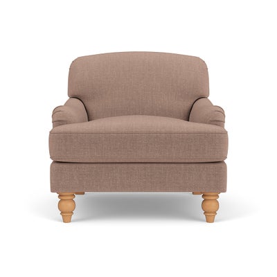 Armchair - Dusky Rose - Eco Chenille