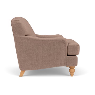 Armchair - Dusky Rose - Eco Chenille