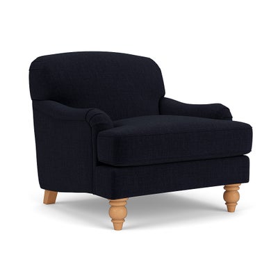 Armchair - Ink - Eco Chenille