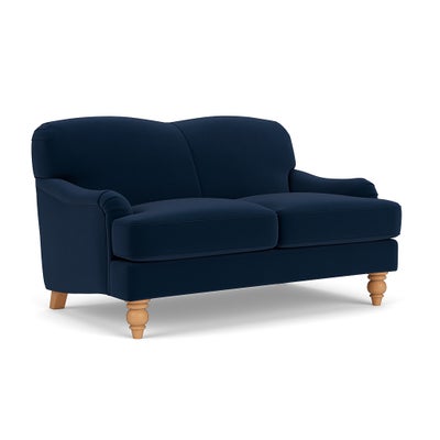 2 Seater - Deep blue - Matt Velvet