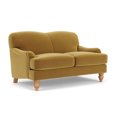 2 Seater - Mustard - Matt Velvet