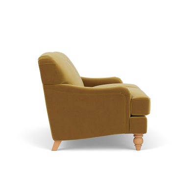 2 Seater - Mustard - Matt Velvet