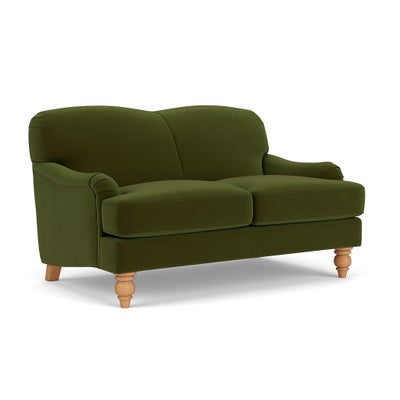 2 Seater - Forest Green - Matt Velvet