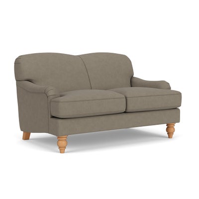 2 Seater - Mid Grey - House Linen Mix