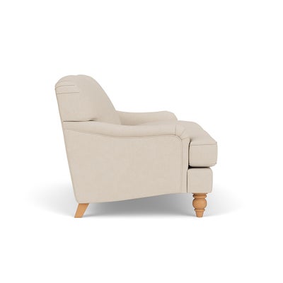 2 Seater - Lily White - House Linen Mix