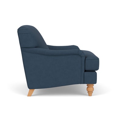 Love Seat - Indigo - House Linen Mix