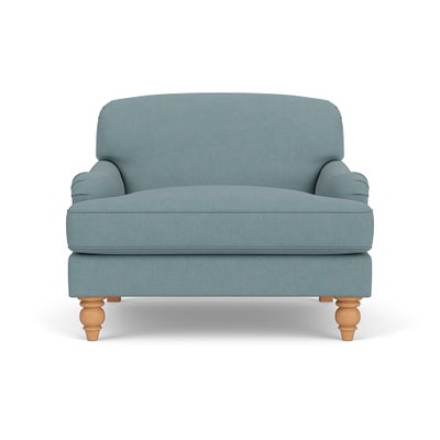 Love Seat - Sky blue - House Linen Mix