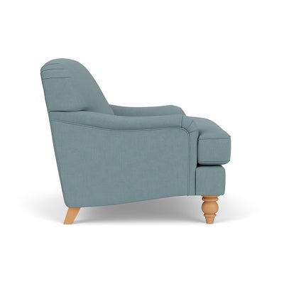Love Seat - Sky blue - House Linen Mix