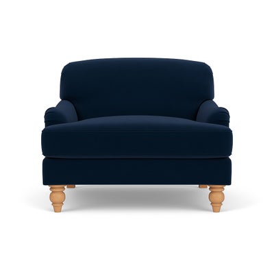 Love Seat - Deep blue - Matt Velvet
