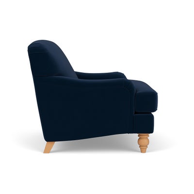 Love Seat - Deep blue - Matt Velvet