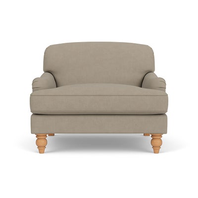 Love Seat - Dove grey - House Linen Mix