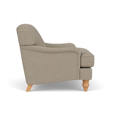 Love Seat - Dove grey - House Linen Mix