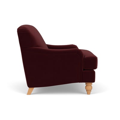 Love Seat - Dark Rosehip - Matt Velvet