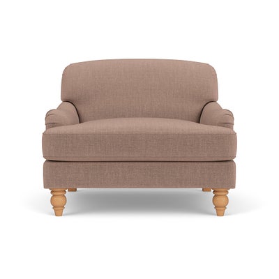 Love Seat - Dusky Rose - Eco Chenille