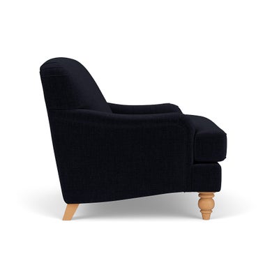 Love Seat - Ink - Eco Chenille