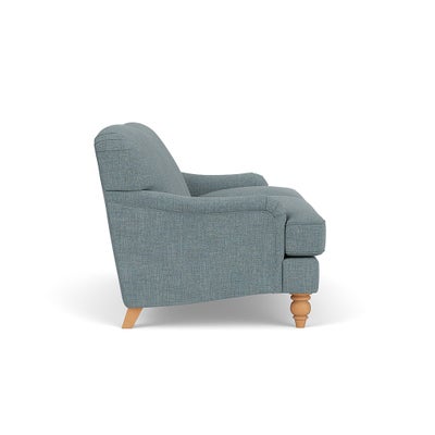 Large 2 Seater - Teal Marl - Rustic Weave