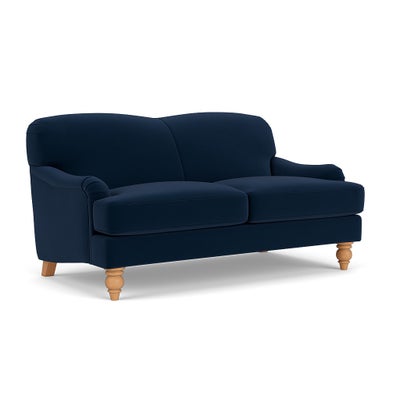 Large 2 Seater - Deep Blue - Matt Velvet
