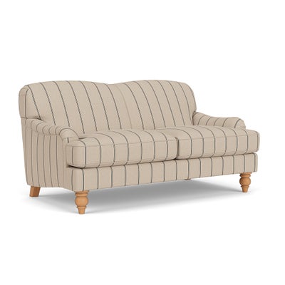 Large 2 Seater - Charcoal - Compton Stripe