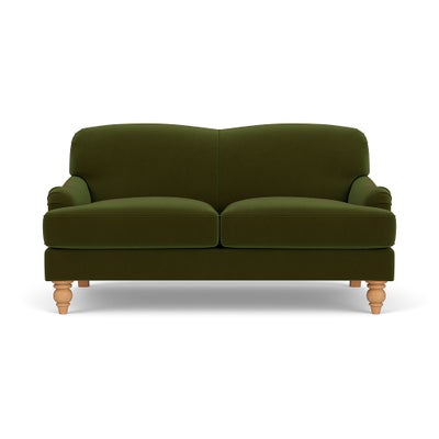 Large 2 Seater - Forest Green - Matt Velvet