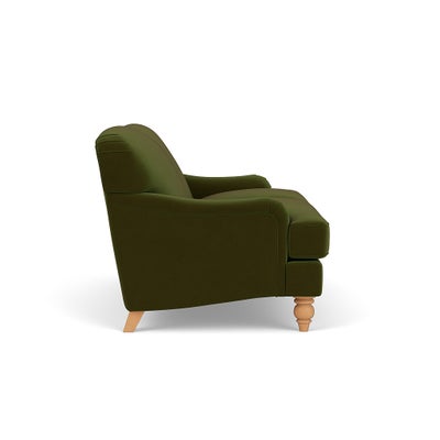 Large 2 Seater - Forest Green - Matt Velvet